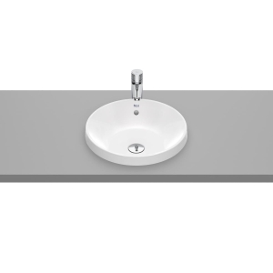 ROCA GAP ROUND umywalka wpuszczana w blat okrągła 39 cm, biała