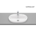 ROCA GAP ROUND umywalka wpuszczana w blat owalna 55 cm, supraglaze