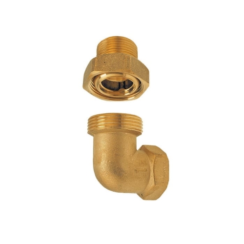FERRO śrubunek mosiężny kątowy 3/8"