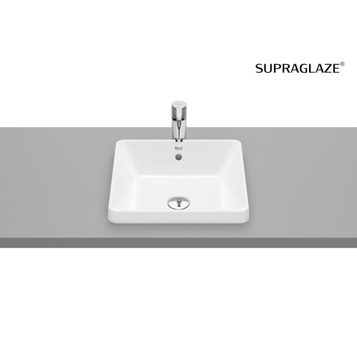 ROCA GAP SQUARE umywalka wpuszczana w blat prostokątna 39 cm, supraglaze
