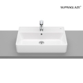ROCA GAP SQUARE umywalka nablatowa prostokątna 60 cm, supraglaze