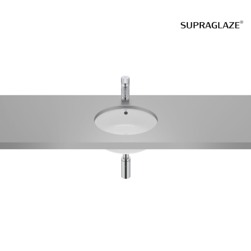 ROCA GAP umywalka podblatowa okrągła 35 cm, supraglaze