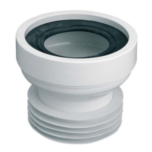 MCALPINE przyłącze kanalizacyjne, krótkie 120mm, proste WC-CON1