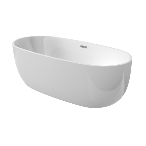 DEANTE Wanna ALPINIA 1600x750x580 akrylowa wolnostojąca owalna - 160cm kolor biały