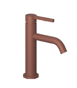 KLUDI NOVA FONTE bateria umywalkowa stojąca,czerwony mat