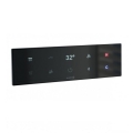 KLUDI PUSHTRONICK elektroniczny termostat podtynkowy, czarny mat