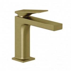 KLUDI DECUS bateria umywalkowa stojąca, złoty szczotkowany