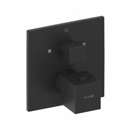 KLUDI DECUS bateria wannowo-natryskowa podtynkowa, czarny mat