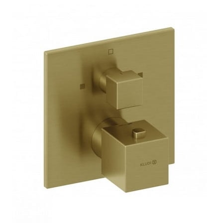KLUDI DECUS bateria wannowo-natryskowa podtynkowa, złoty szczotkowany