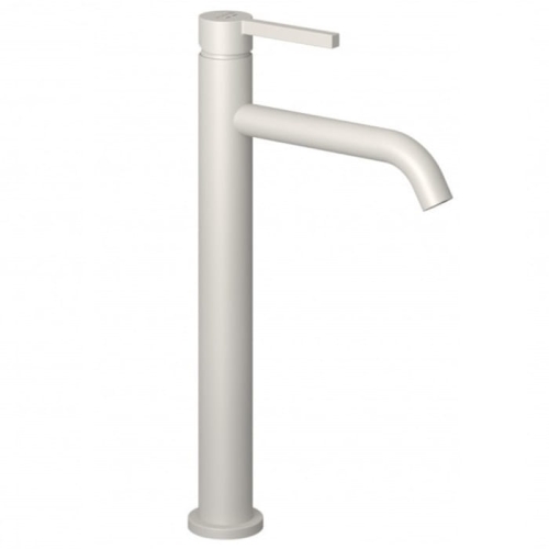 KLUDI NOVA FONTE bateria umywalkowa stojąca, jasny szary mat