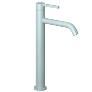 KLUDI NOVA FONTE bateria umywalkowa stojąca, jasny niebieski mat