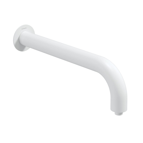 DEANTE Wylewka SILIA prysznicowa ścienna - 380 mm bianco kolor biały