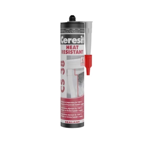CERESIT CS 38 uszczelniach kominkowy czarny, 280 ml