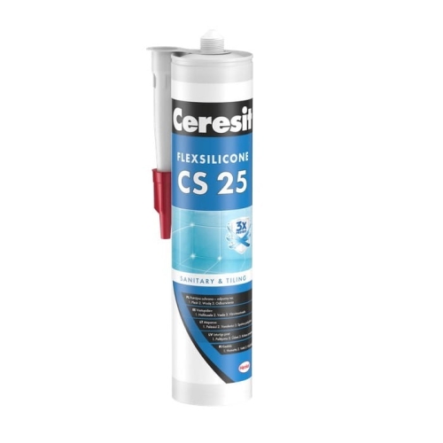 CERESIT CS 25 silikon sanitarny, 280 ml