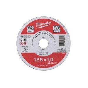 MILWAUKEE CONTRACTOR tarcza do cięcia metalu 1 mm