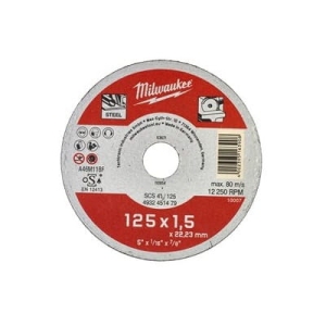 MILWAUKEE CONTRACTOR tarcza do cięcia metalu 1,5 mm