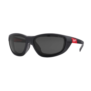 MILWAUKEE okulary ochronne premium z uszczelką, szkła przyciemniane
