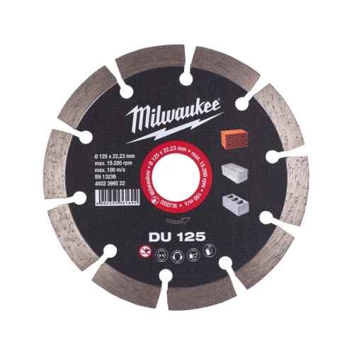 MILWAUKEE tarcza diamentowa DU 125 mm