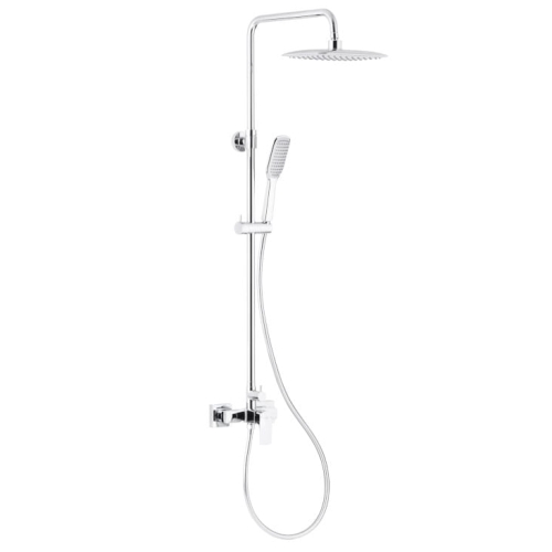 KFA MOKAIT zestaw natryskowy z deszczownicą, chrom