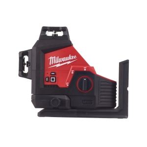 MILWAUKEE M12™ 3PL-0C laser zielony 3-płaszczyznowy 360°