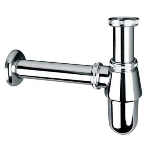 MCALPINE półsyfon umywalkowy butelkowy chrom 200CB
