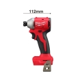 MILWAUKEE M18™ BLIDRC-0 kompaktowa bezszczotkowa zakrętarka udarowa 1/4” Hex