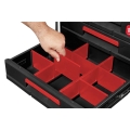 MILWAUKEE PACKOUT™ skrzynia z 3 szufladami