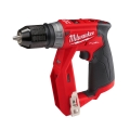 MILWAUKEE M12 FUEL™ FDDX-0 subkompaktowa wiertarko-wkrętarka z wymiennym uchwytem