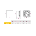AWENTA TRAX panel 100 czarny mat