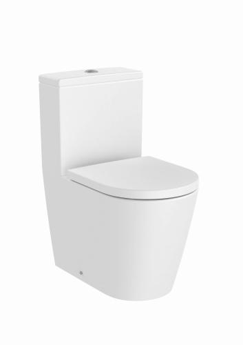 ROCA INSPIRA ROUND miska WC do kompaktu, biały mat