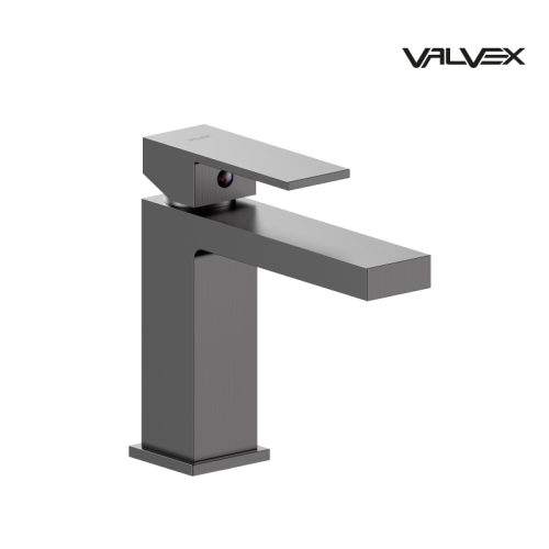 VALVEX ARS bateria umywalkowa stojąca, grafit szczotkowany