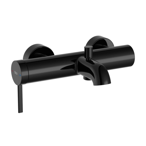 ROCA ONA bateria wannowo-natryskowa naścienna, titanium black