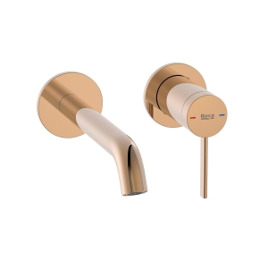 ROCA ONA bateria umywalkowa podtynkowa, rose gold