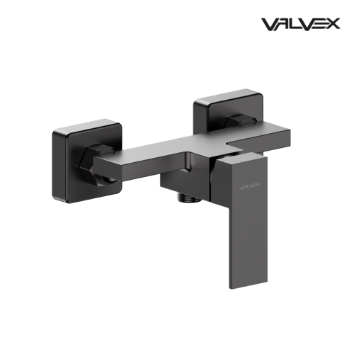 VALVEX ARS bateria natryskowa naścienna, grafit szczorkowany