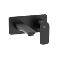 ROCA CALA bateria umywalkowa podtynkowa, czarny mat