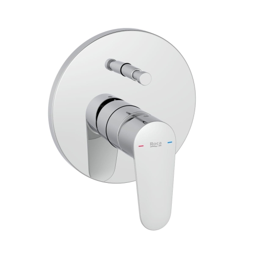ROCA VICTORIA PLUS bateria wannowo-natryskowa podtynkowa, chrom