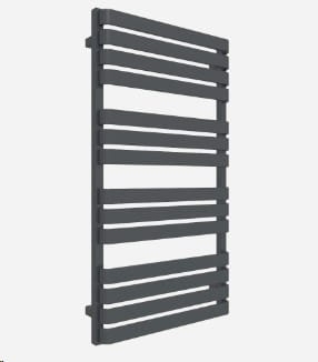 TERMA WARP T grzejnik łazienkowy 1110x600 mm, metalic black