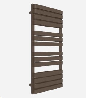 TERMA WARP T BOLD grzejnik łazienkowy 1110x500 mm, noble brown