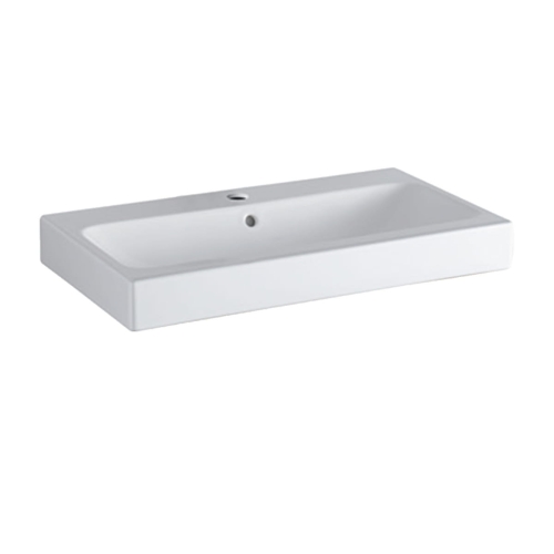 GEBERIT ICON umywalka nablatowa 75 cm, biała