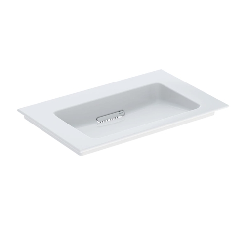 GEBERIT ONE umywalka nablatowa 75 cm, biała