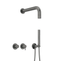 DEANTE komplet podtynkowy SILIA titanium