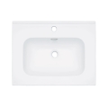 DEANTE umywalka TUBO biała wpuszczana 603 x 460 mm