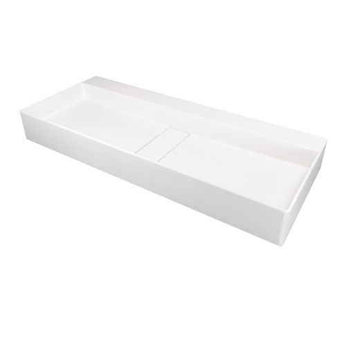 DEANTE umywalka BLUR alabaster 800x400 mm