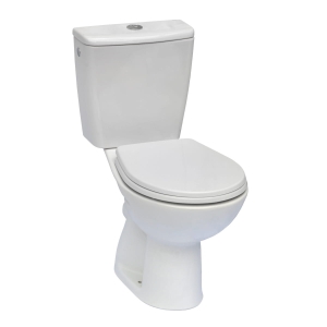 ROCA MADALENA miska wc do kompaktu ADELE z deską, biała