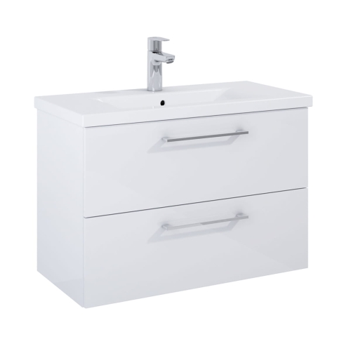 ROCA ALPINA szafka łazienkowa 80 cm, biały połysk