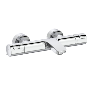 ROCA T-500 bateria wannowo-natryskowa naścienna termostatyczna, chrom