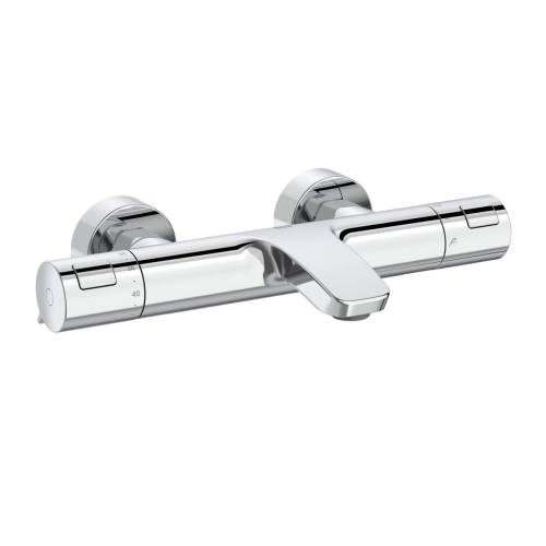ROCA T-500 bateria wannowo-natryskowa naścienna termostatyczna, chrom