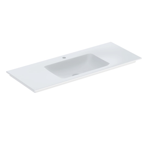 GEBERIT ONE umywalka nablatowa 120 cm, biała
