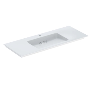 GEBERIT ONE umywalka nablatowa 120 cm, biała