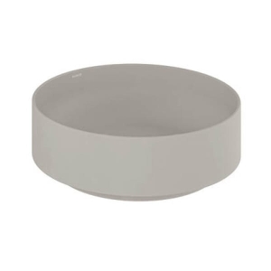 KLUDI RESA R umywalka nablatowa 40 cm, jasny szary mat